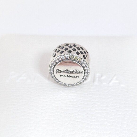 Pandora Charm Mozart Symphony Vienna Charm Bead S925 Silver with box - Picture 5 of 6